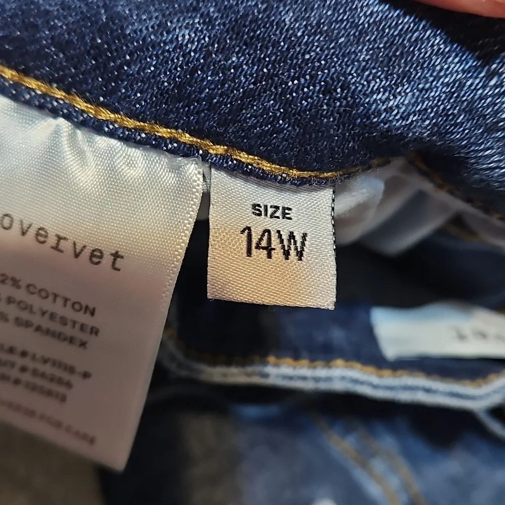 Women's Blue Ankle Cropped Jeans - Picture 11 of 12